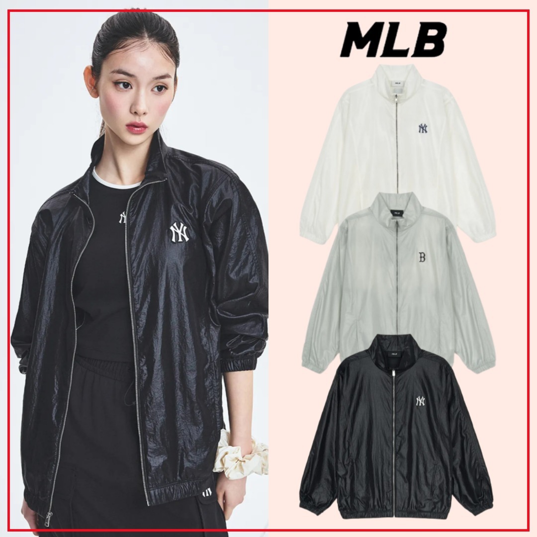 MLB korea■新作*Women's Glossy Windbreaker