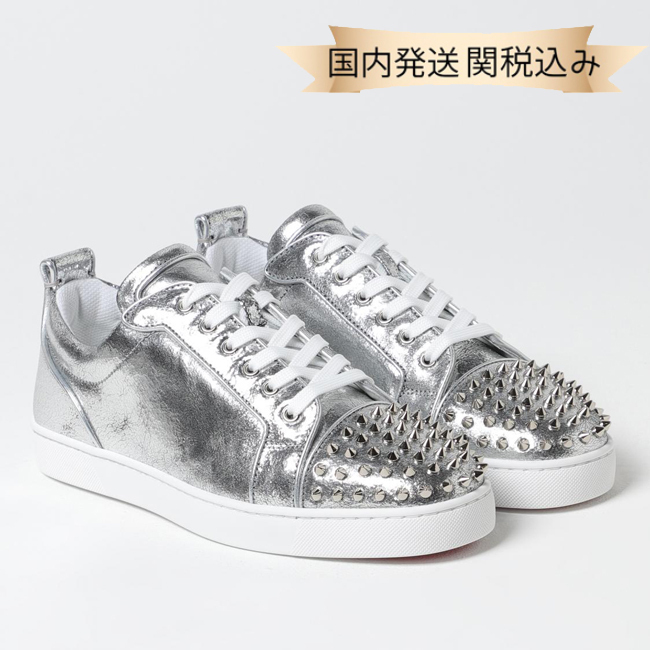 国内発送【Christian Louboutin】LouisJuniorSpikes スニーカー