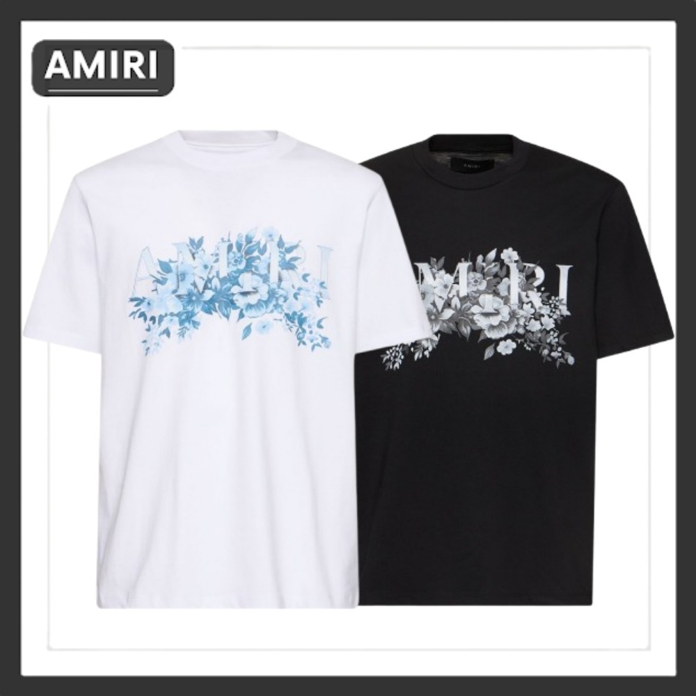 関税送料込み■Amiri■Amiri Garden コットンTシャツ