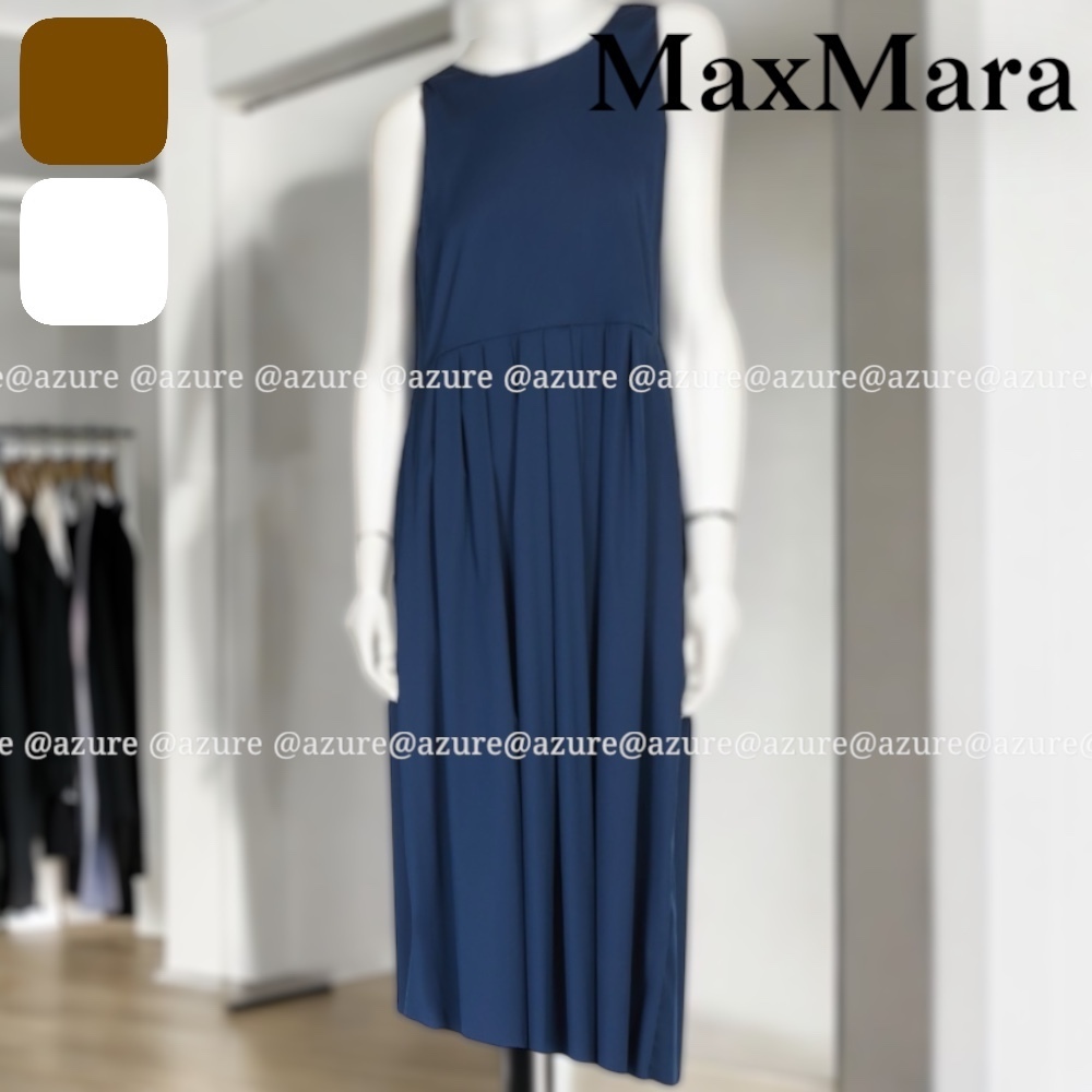 直営♪'S Max Mara ノースリーブ ポプリンドレス MOIRA