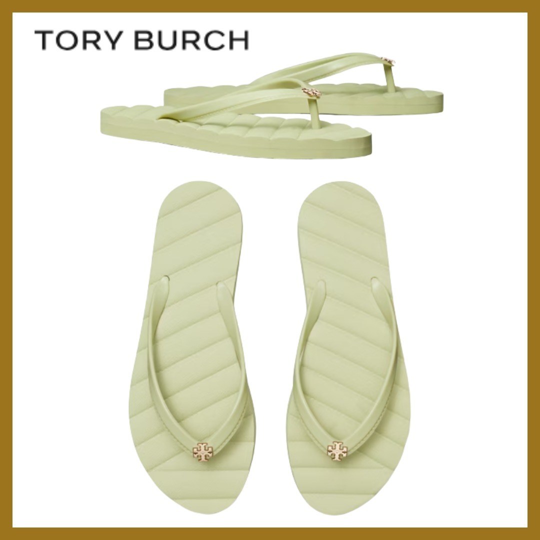 暖かい季節の定番◎【TORY BURCH】キラ ビーチサンダル*洗練美