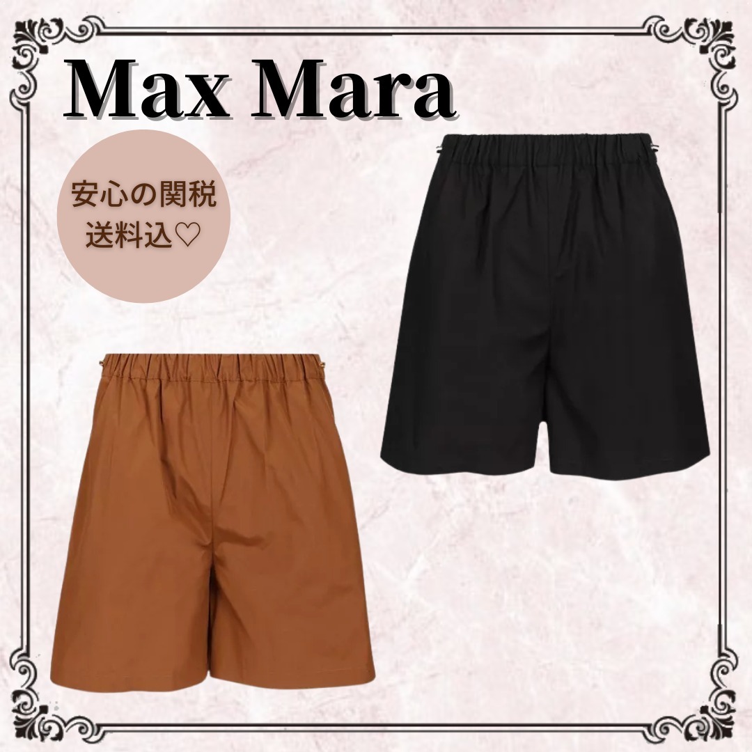 関税込♪*Max Mara*ハワイ ピュアコットン ショートパンツ
