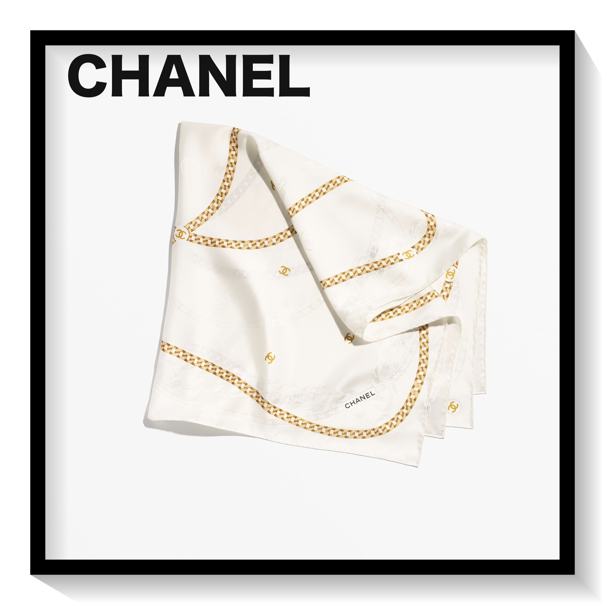 【素敵】2025年春夏 CHANEL シャネル スカーフ