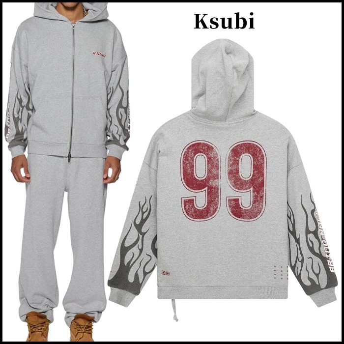 [Ksubi]* Stinger Ekcess Zip Hoodie *ジッパー付フーディ