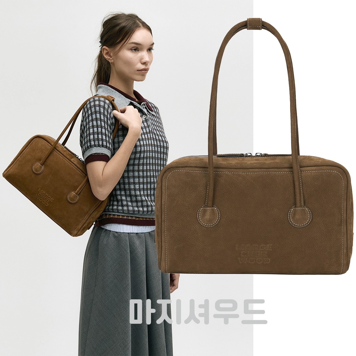 [Margesherwood] ☆/ SOFT BOSTON / chestnut nubuck