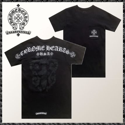 ★入手困難★送料無料【Chrome Hearts】ダガー Tシャツ ホワイト CHROME HEARTS DAGGER(クロムハーツ ダガー) Tシャツ
