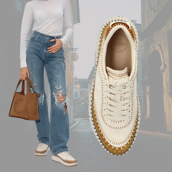 【CHLOE】スニーカー ナマ