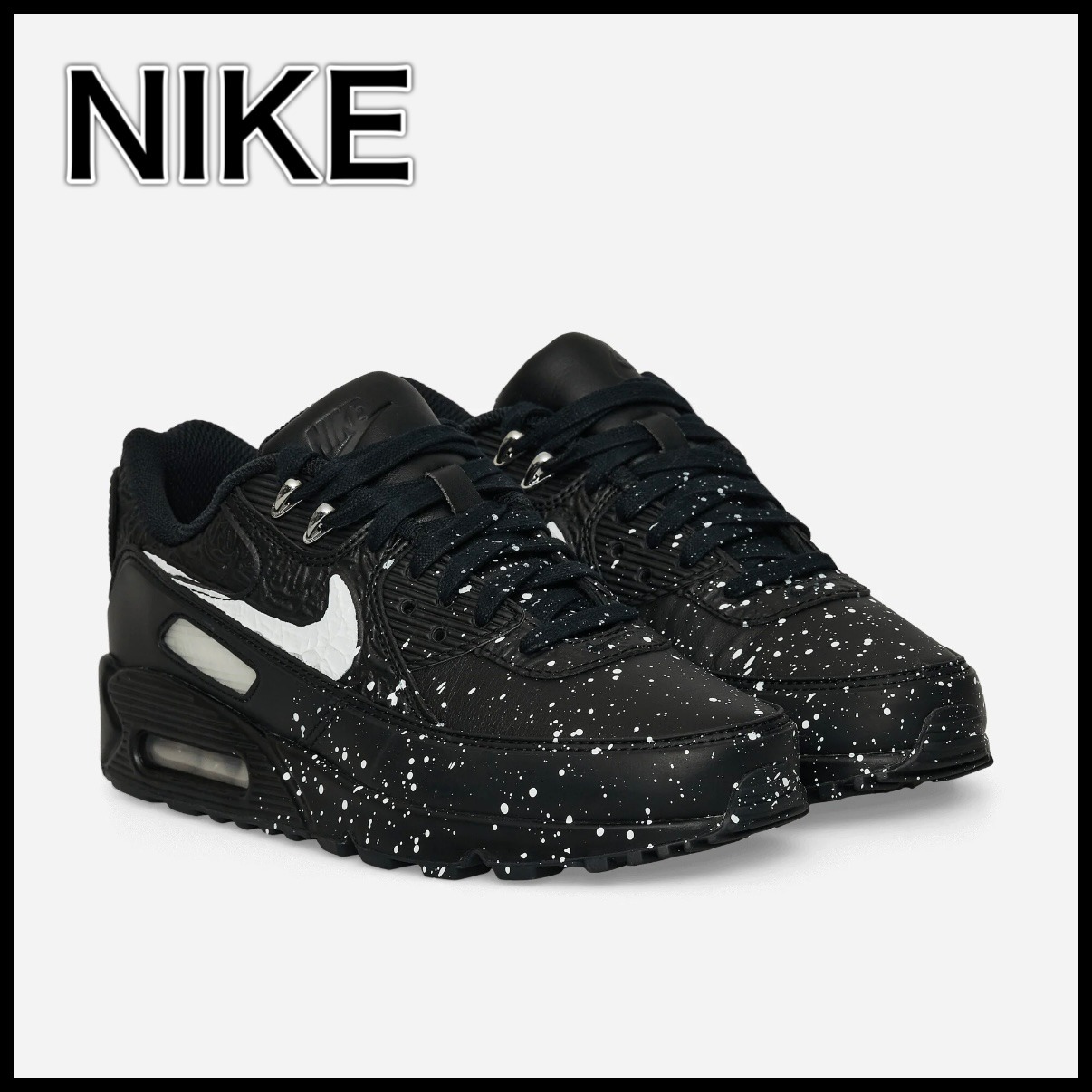 ★日本未入荷★【NIKE】Slawn Air Max 90 Sneakers Black