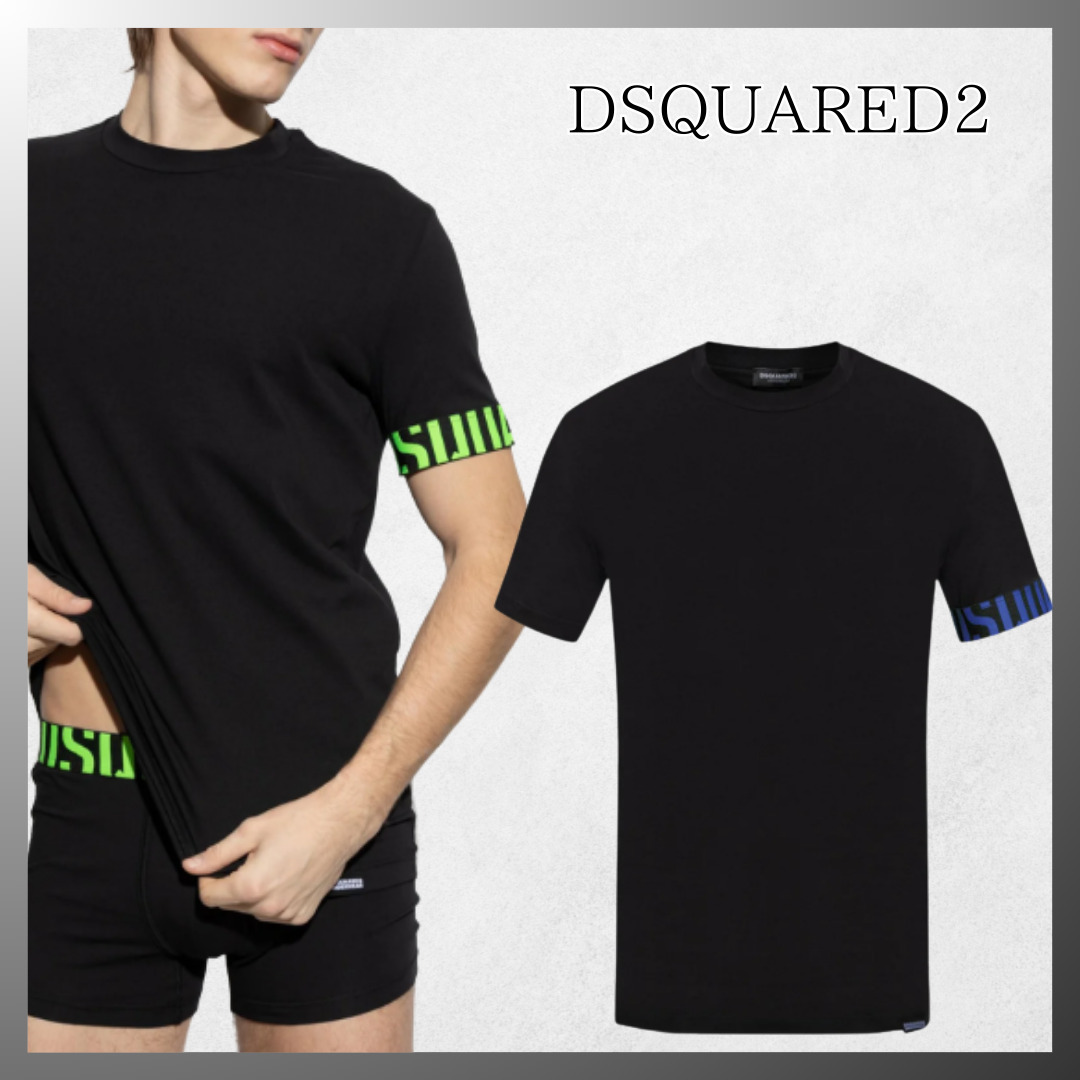 DSQUARED2◆ロゴディテール Tシャツ 半袖