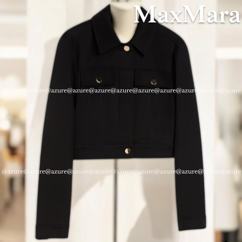 直営♪SPORTMAX コットン キャディジャケット MELA