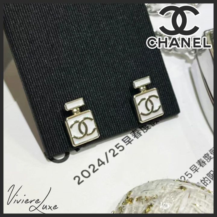 *乙女心くすぐる香水デザイン♪*【CHANEL】ピアス