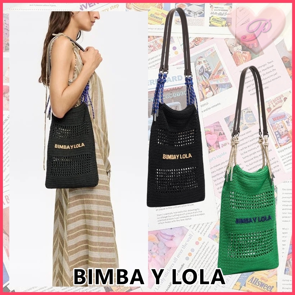 【BIMBA Y LOLA】クロシェバッグ