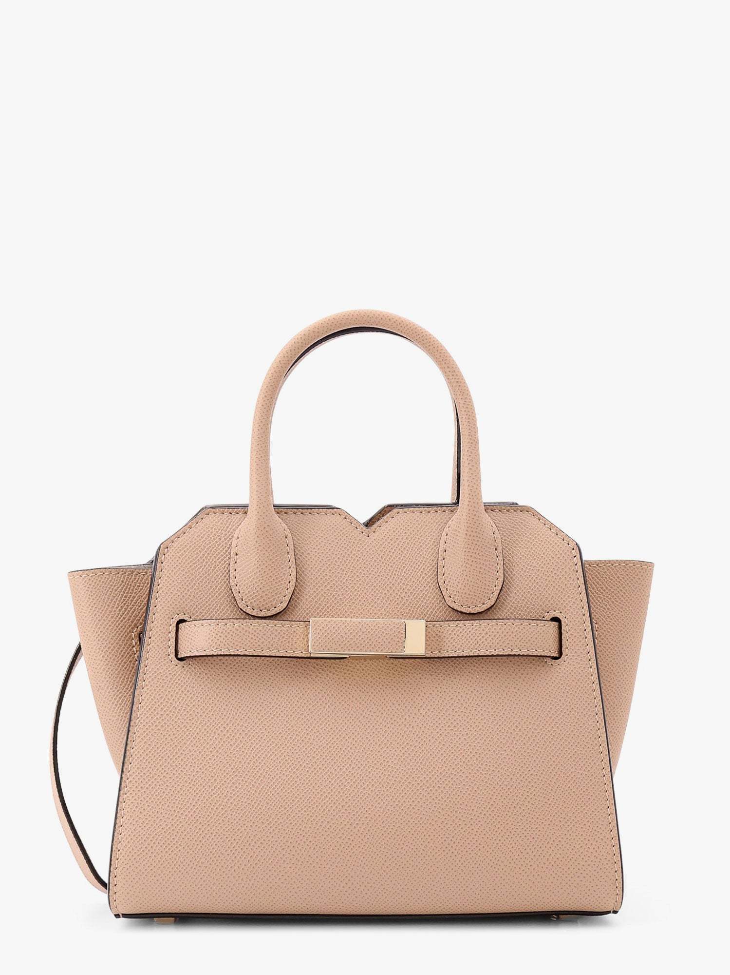 ハンドバッグ Valextra  Leather handbag with frontal walker and strap