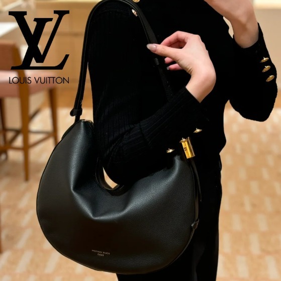 《大容量》Louis Vuitton ロウキー・クッキー MM ブラック
