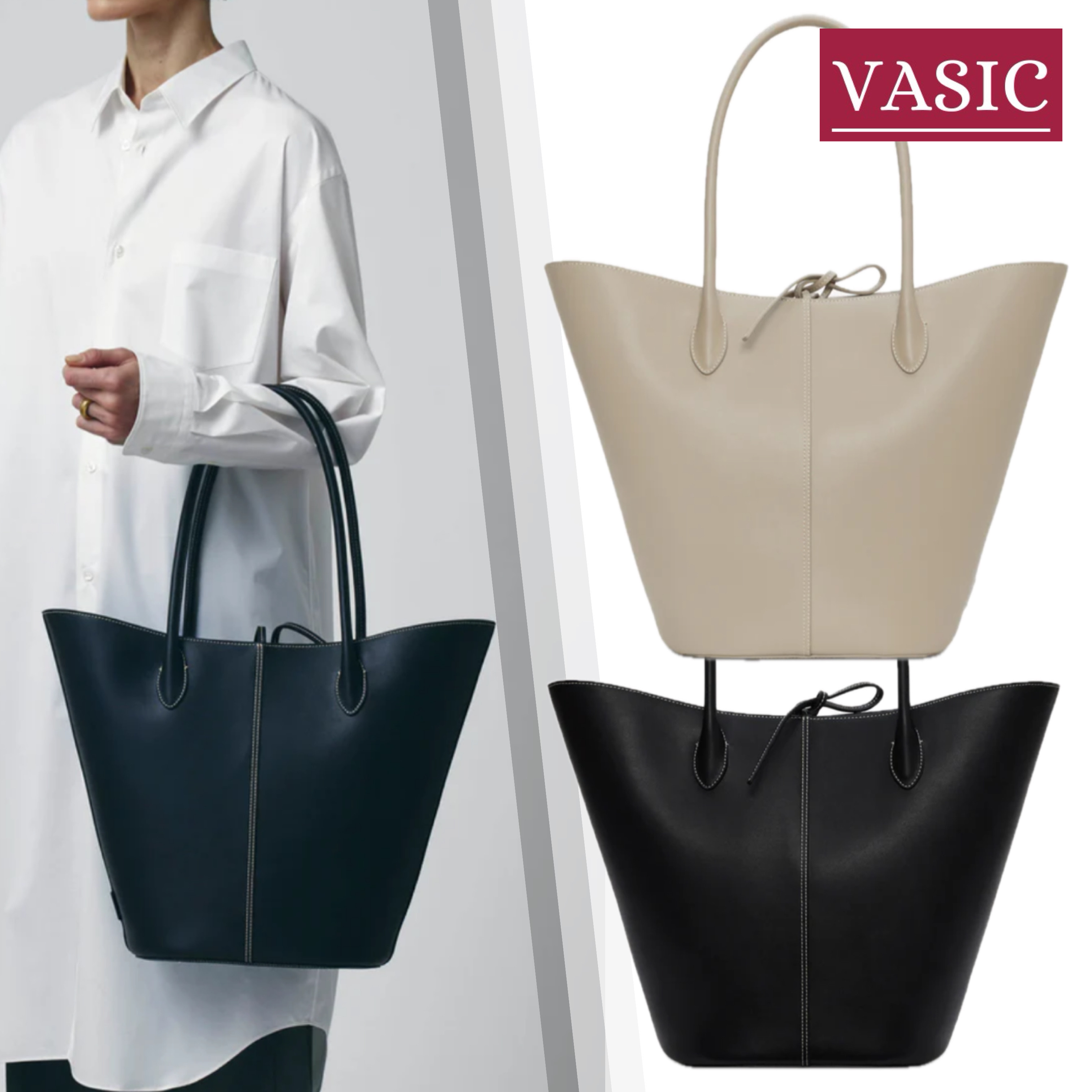 国内直営【VASIC】LUGGY マルシェバッグ 送料込