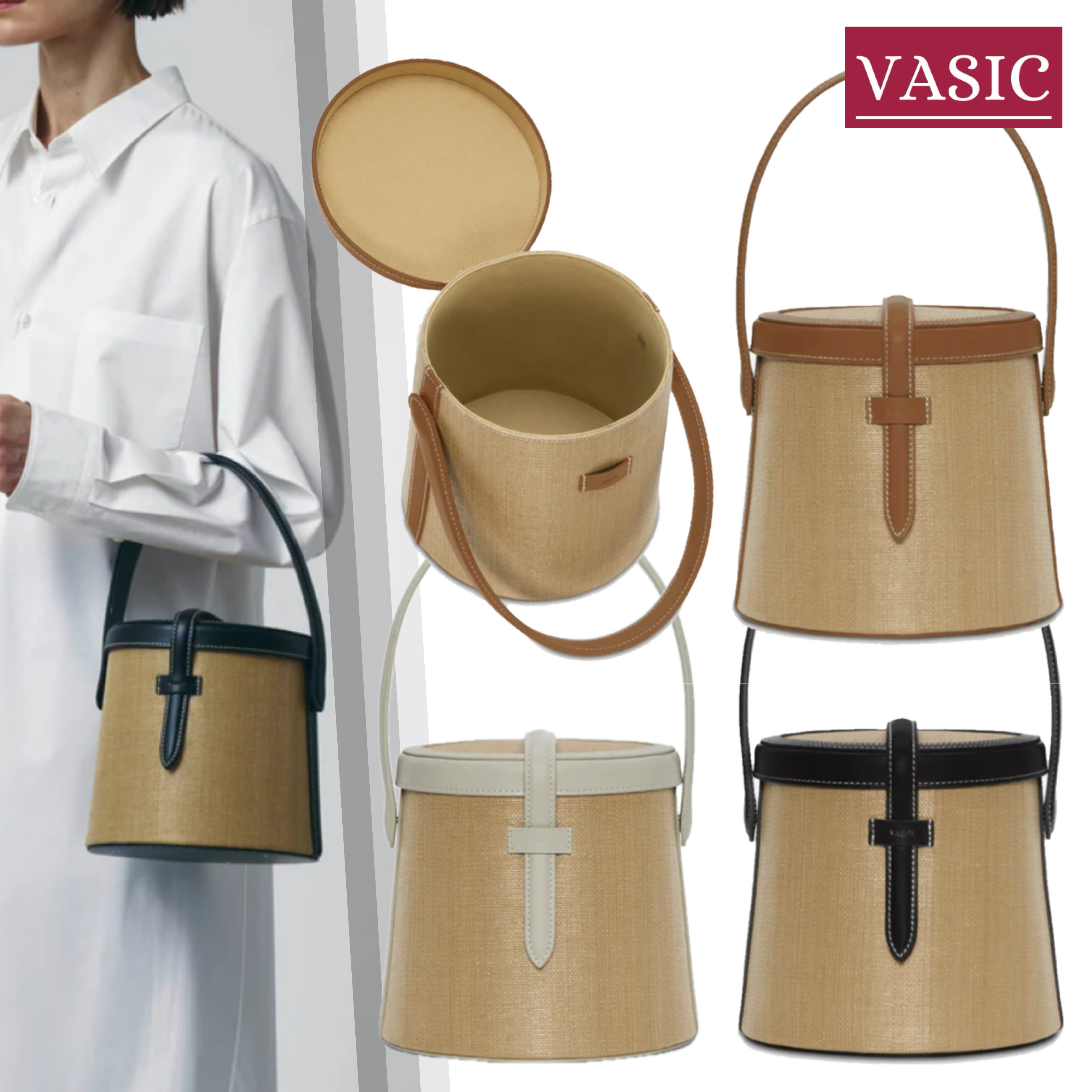 国内直営【VASIC】FRANCA ハンドバッグ 送料込