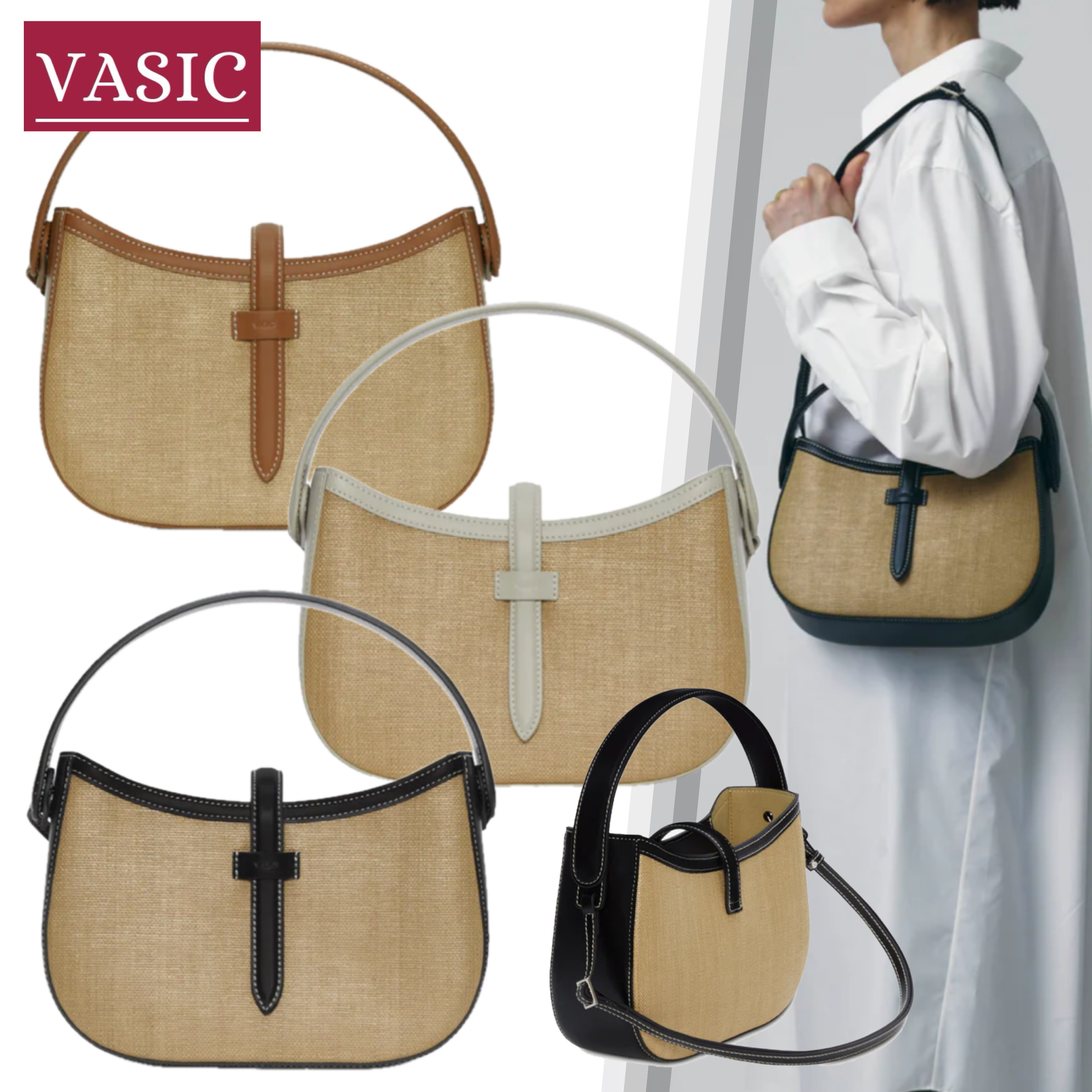 国内直営【VASIC】RALDA バゲットバッグ 送料込