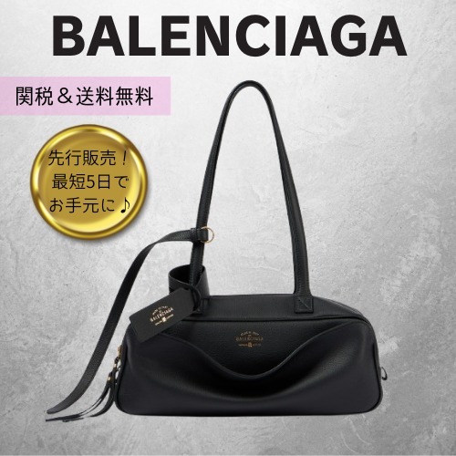 関税送料込み BALENCIAGA Carrie スモール ボウリングバッグ