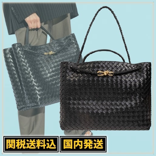 BOTTEGA VENETA *ボッテガ* Andiamo ラージ ハンドバッグ