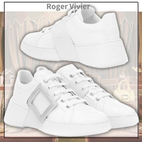 【シンプルでオシャレ】Roger Vivier Viv Skate スニーカー
