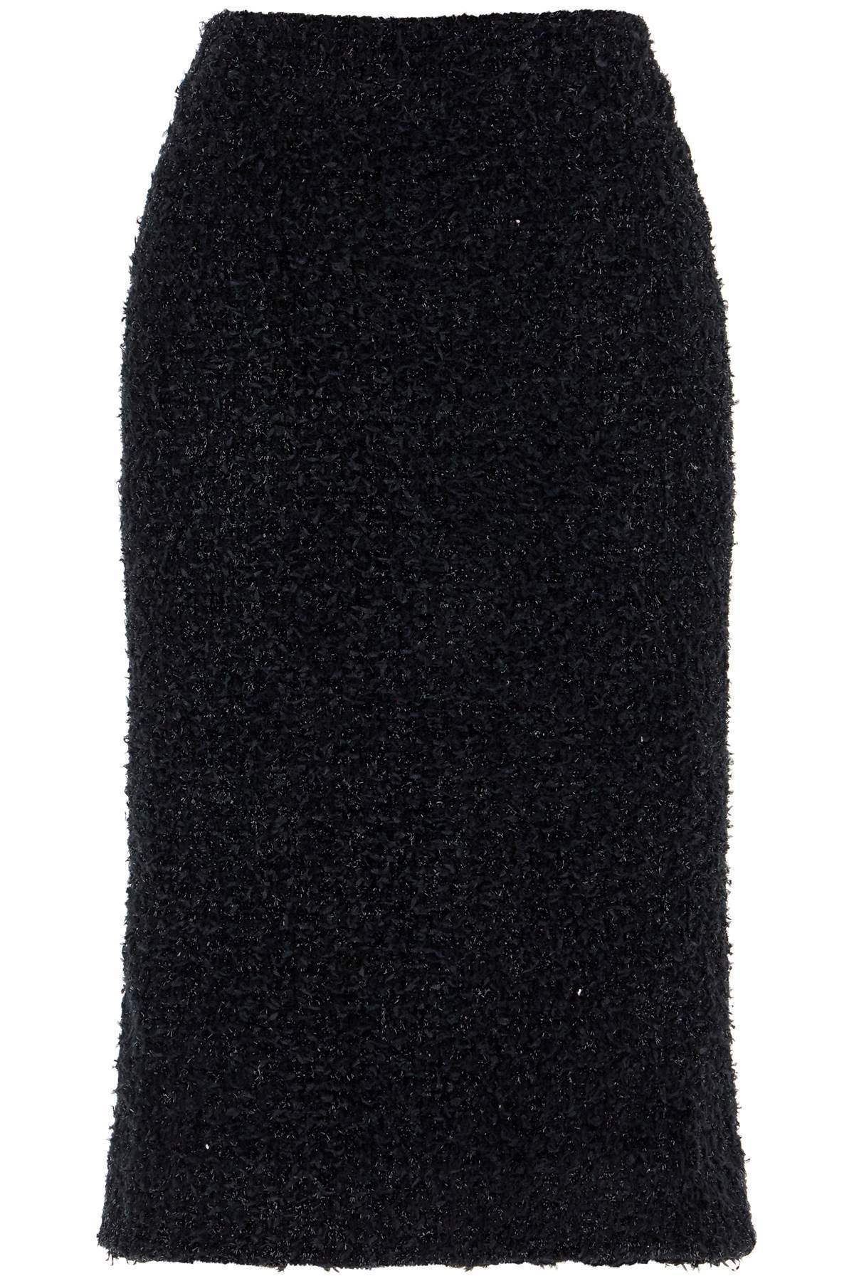 【関税&送料込】Balenciaga Tweed Lurex Midi Skirt