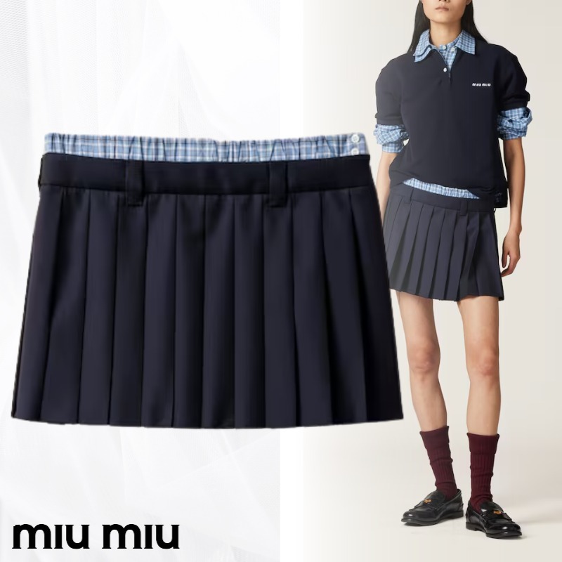 三越伊勢丹 | MIU MIU/ミュウミュウ通販 | ウールxカシミヤ