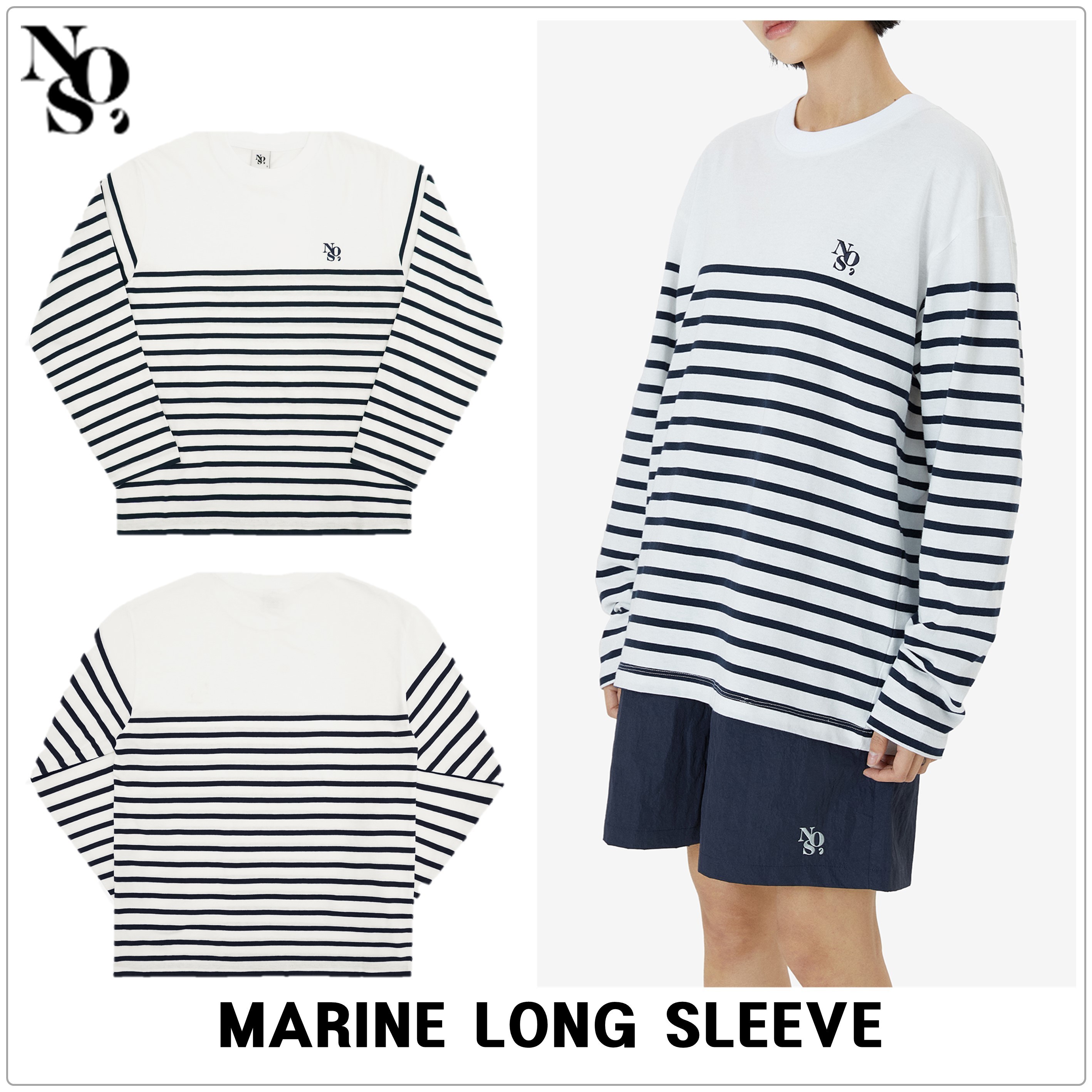 [NOS7] MARINE LONG SLEEVE★25SS★ソンフンミン設立ブランド★