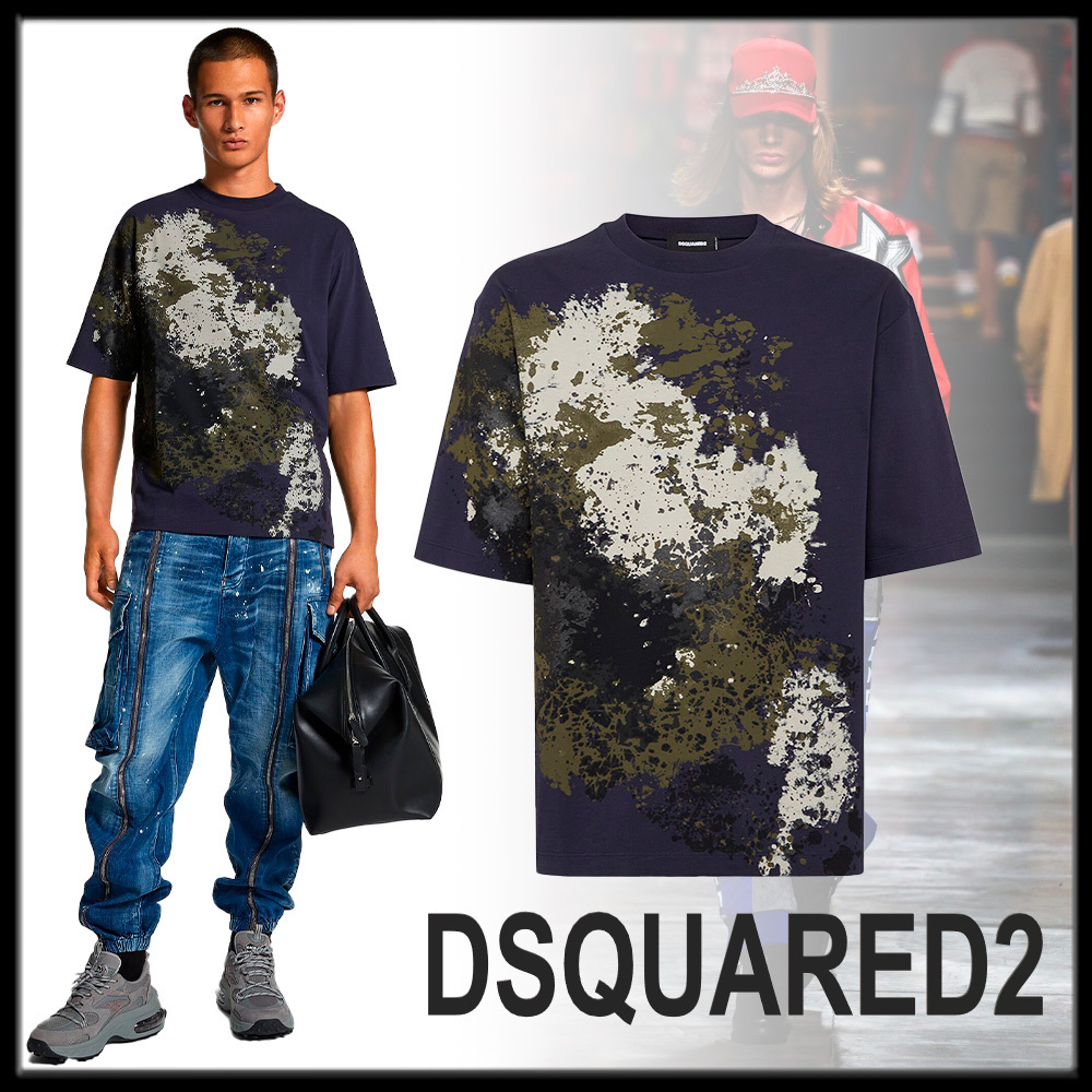 Dsquared2 スタイリッシュ Camo Tシャツ