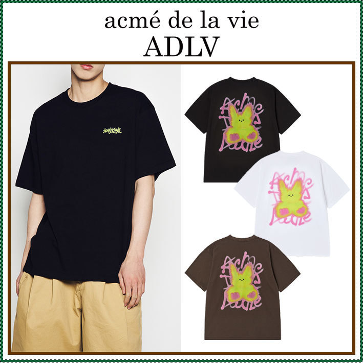 【ADLV】 BLUR RABBIT SHORT SLEEVE T-SHIRT / 追跡付