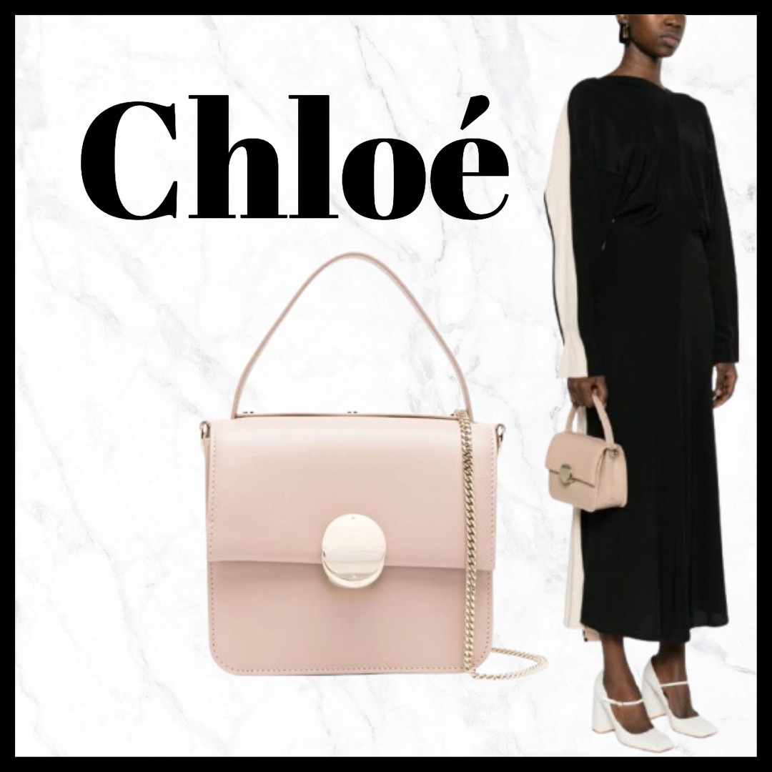 VIP【Chloe】ペネロペ スモール トップハンドルバッグ Pink
