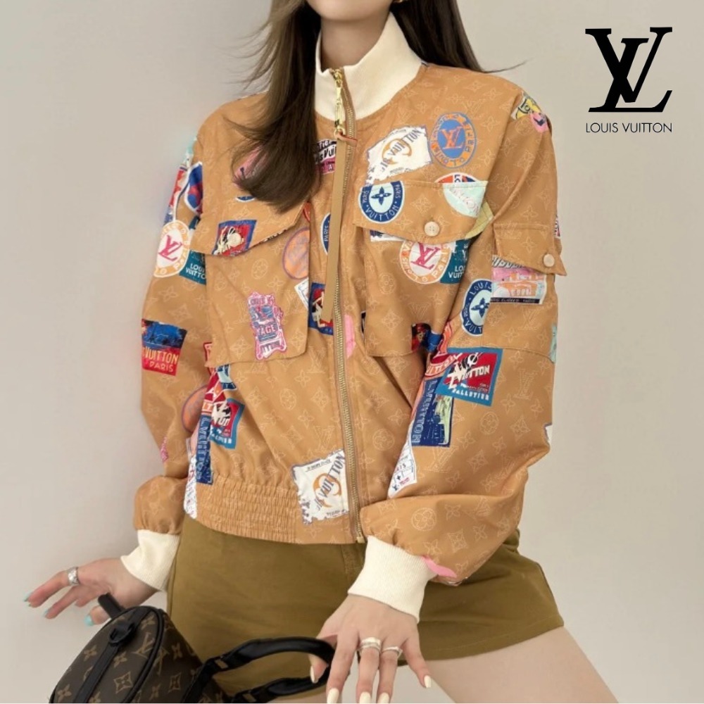 【クール♪】LOUIS VUITTON★トラベルパッチ ボンバージャケット