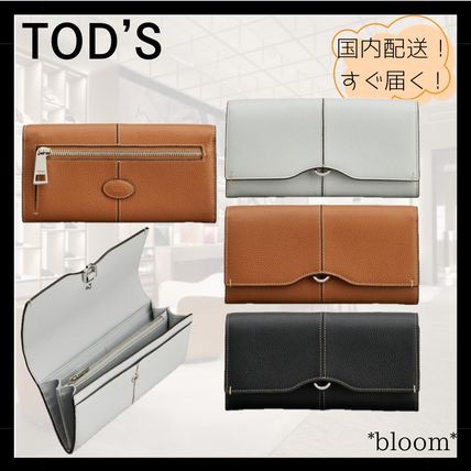 TOD'S - トッズ 長財布 レディース Tタイムレス