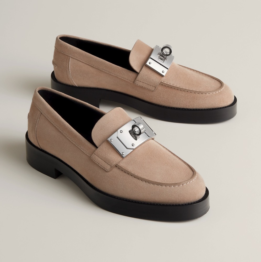 【エレガントで万能♪】HERMES ホット ローファー モカシン org.jpg