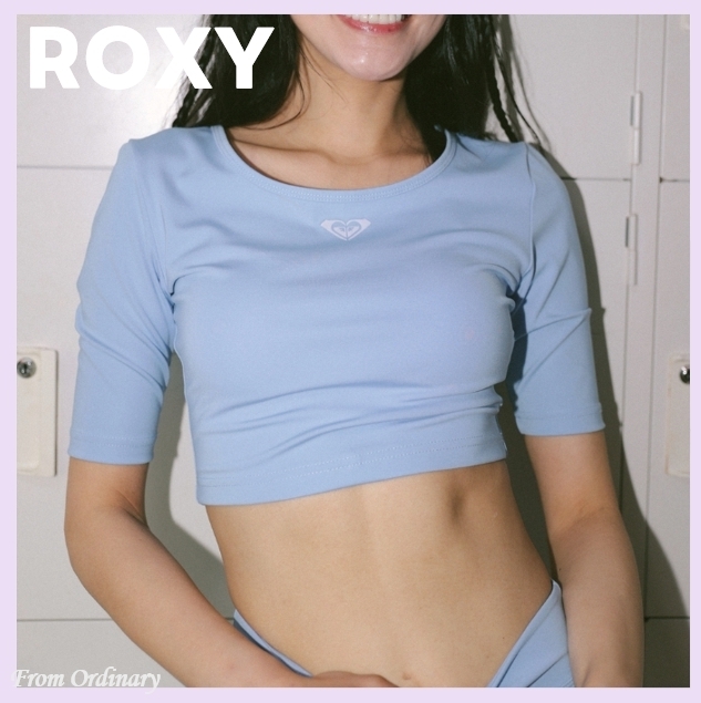 [ROXY] Crop Sleeveless Rash Guard ★大人気★