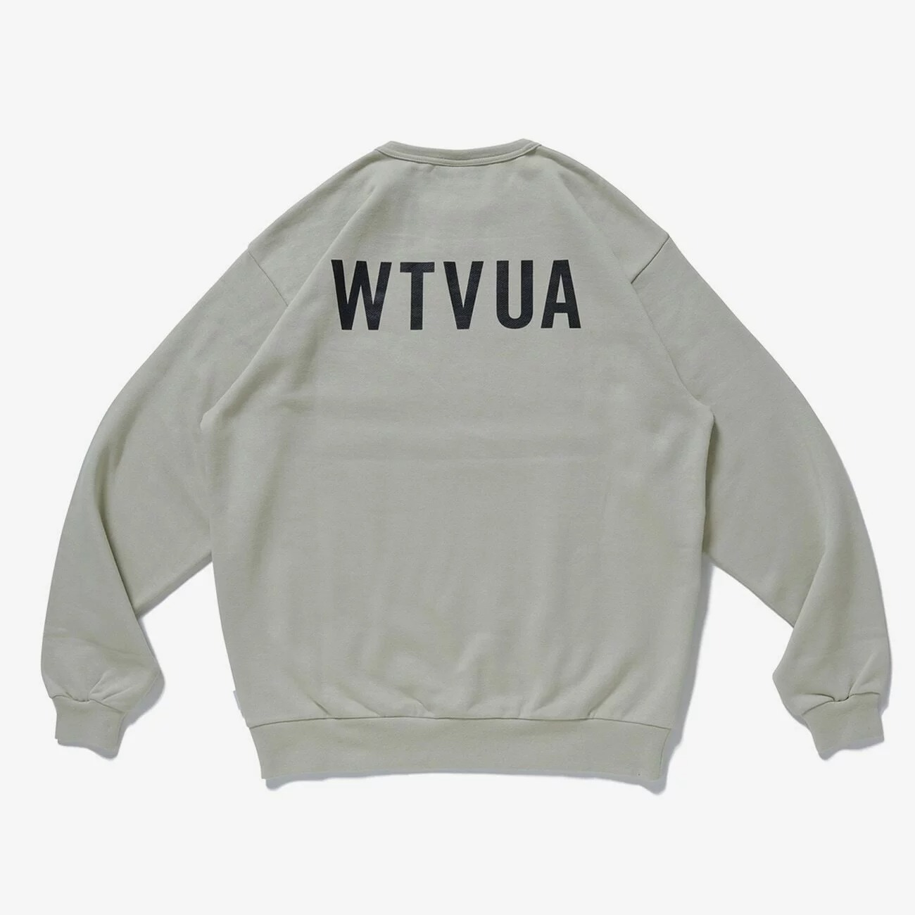 関送込! WTAPS WTVUA 長袖 クルーネック Tシャツ ロゴプリント WTAPS(ダブルタップス) / 長袖Tシャツ/--/コットン/BLK/WT-VUA