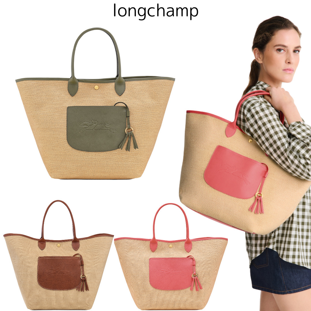 ＜longchamp＞ル プリアージュ コレクション L バスケットバッグ