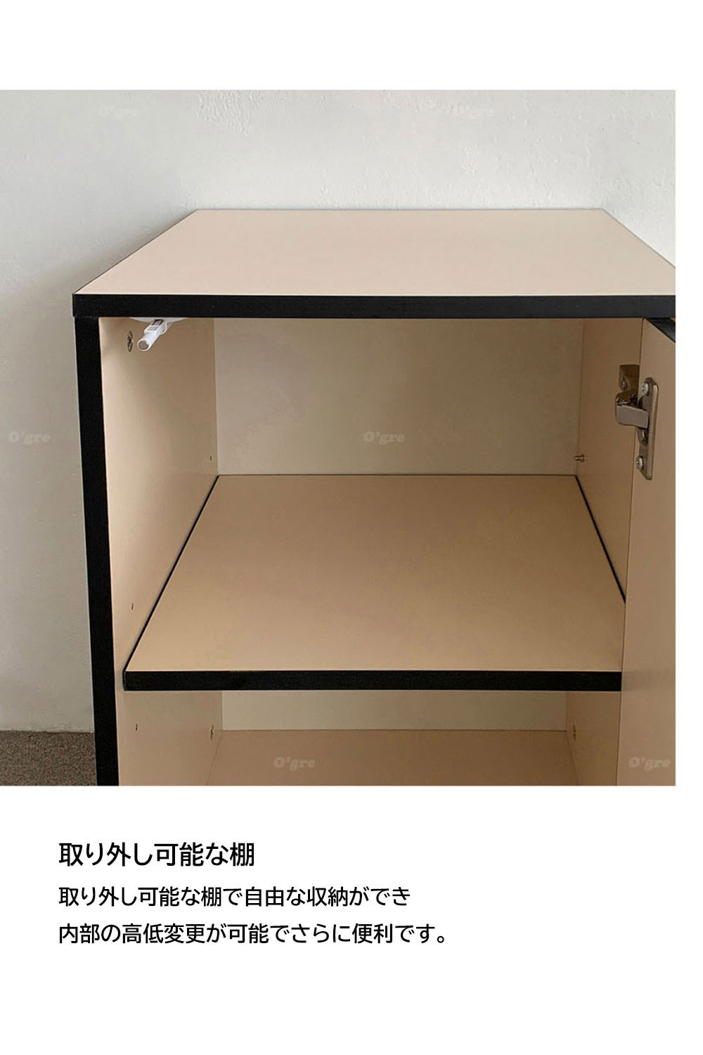 [韓国] O'gre★Anko Butter Storage Cabinet 01★2段収納タンス 韓国] O'gre☆Anko Butter Storage Cabinet 01☆2段収納タンス