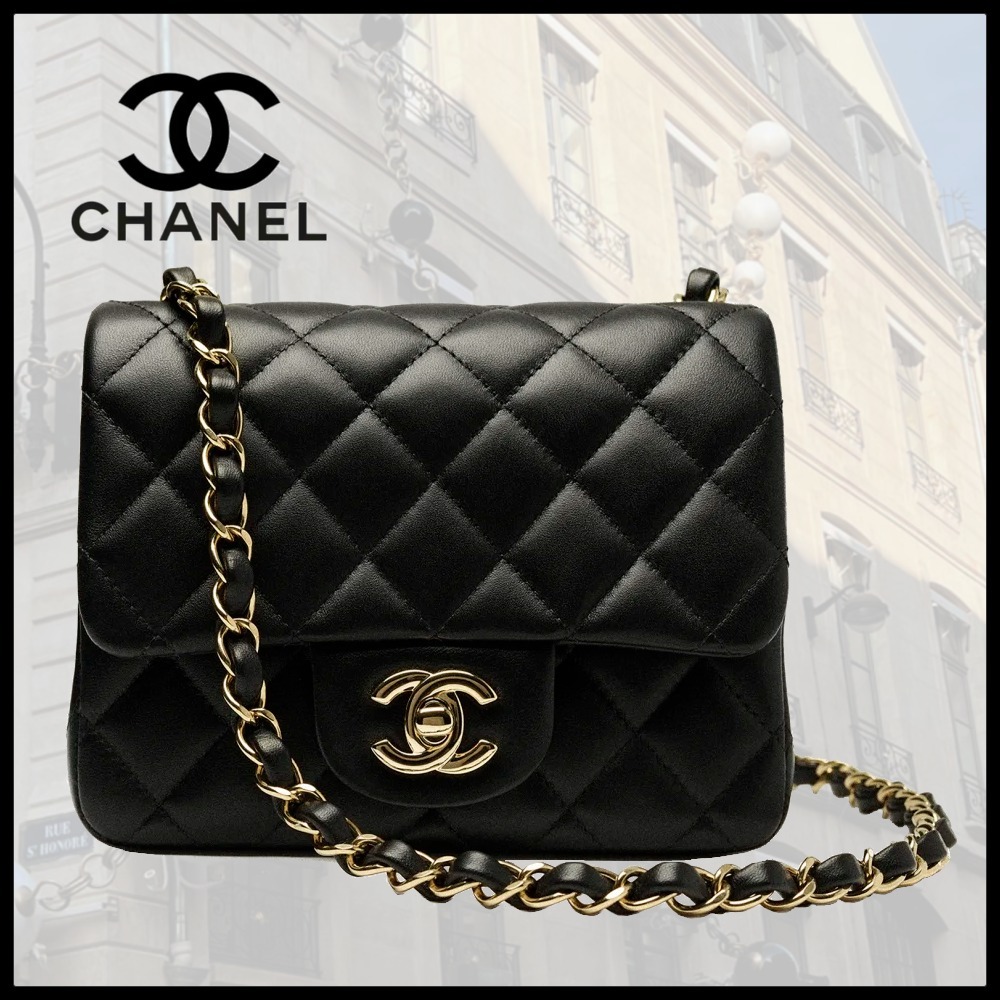 【トレンドカラー♪】CHANEL  ミニクラッシック バッグ