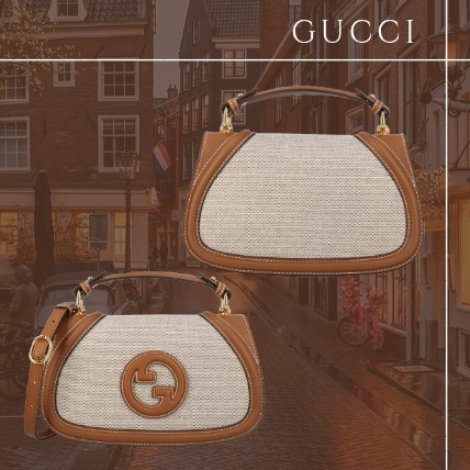【GUCCI】グッチ ブロンディ スモール トップハンドルバッグ