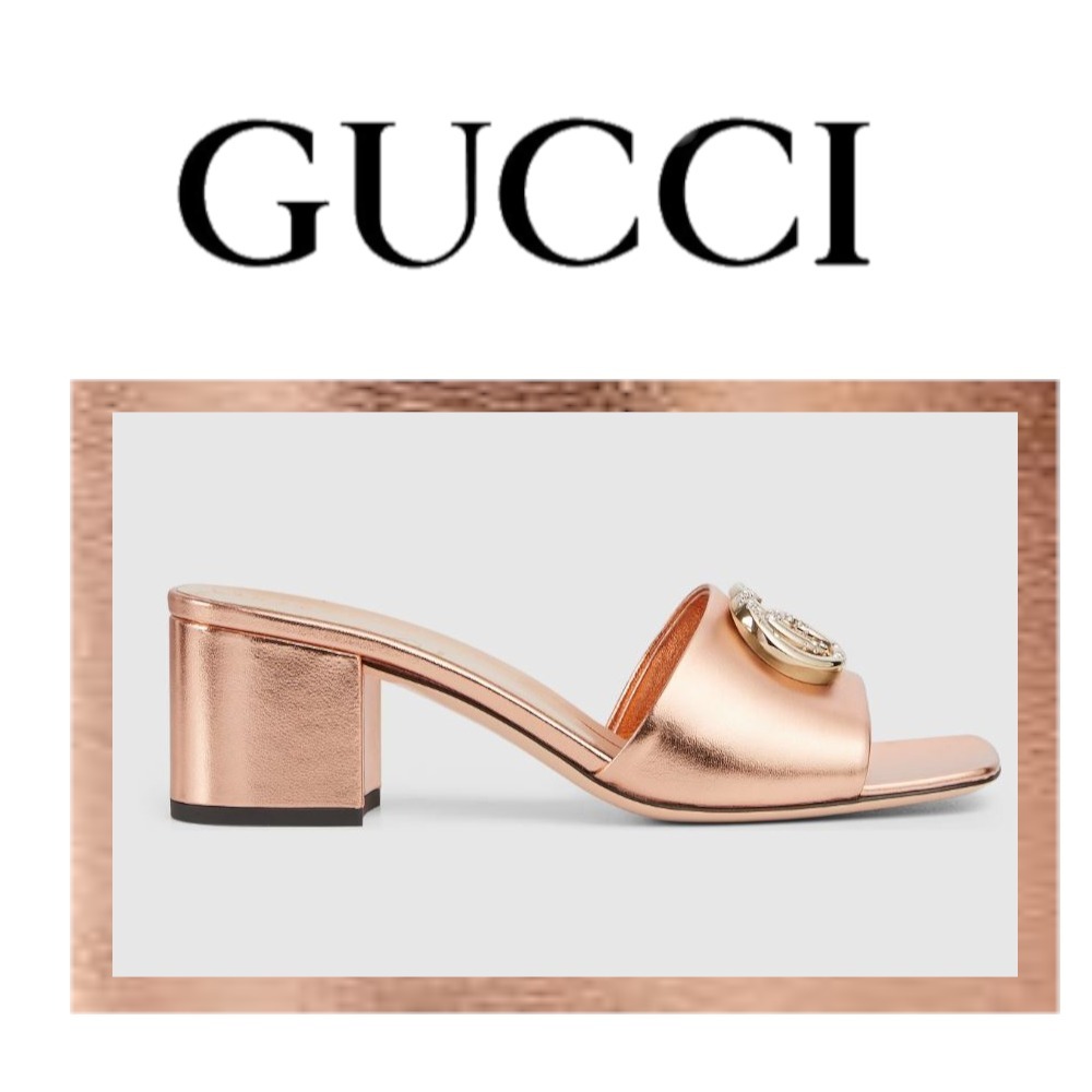 注目の新作♪【GUCCI】ダブルG ミュール