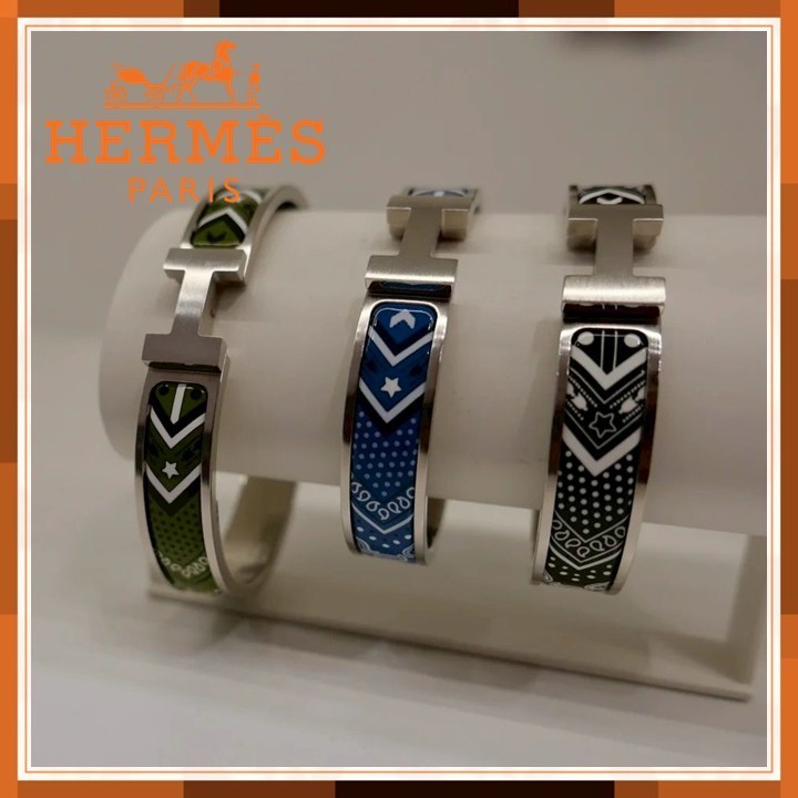 【さりげないおしゃれ♪】HERMES ブレスレット さりげないオシャレに大活躍☆】Hermes ブレスレット アクセサリー