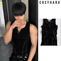 【COSYHARU】Pigmented Damage Detail Muscle Fit Sleeveless COSYHARU(コシハル)のメンズ トップス 人気アイテムランキング