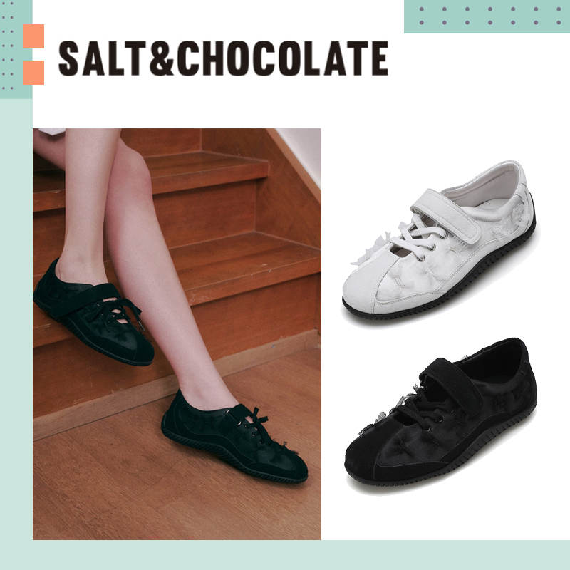 SALT&CHOCOLATE ♥ Eclair Ribbon Sneakers 412515002