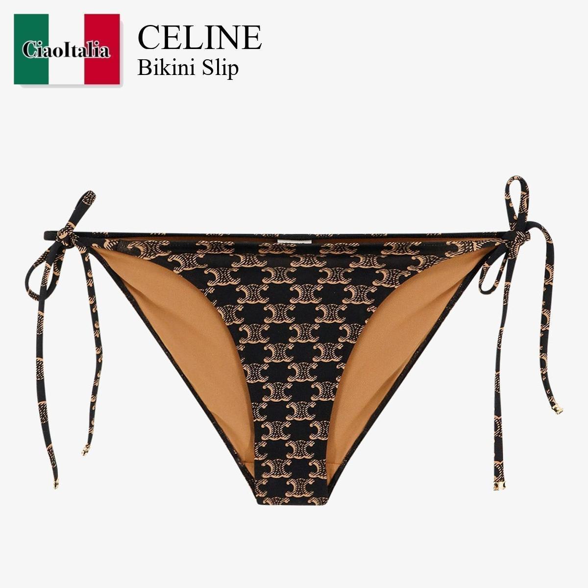 ビキニ Celine Swimsuit Bottom In Monogram Matte Jersey