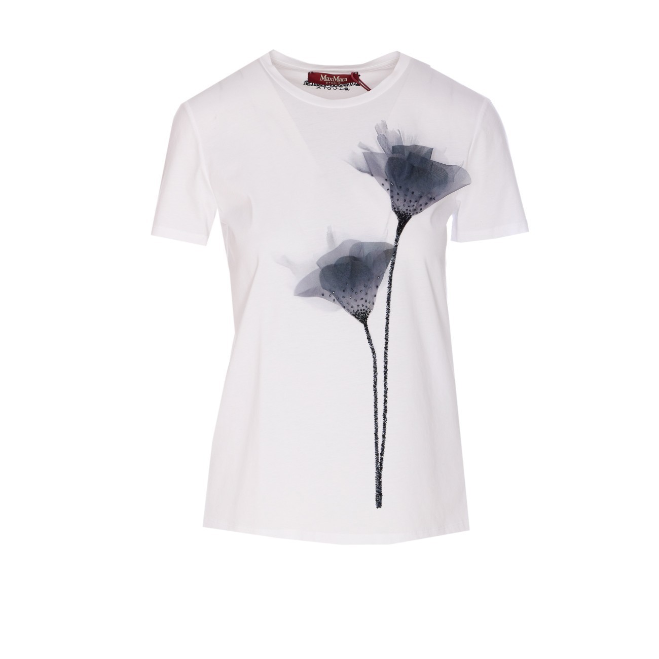 Tシャツ・カットソー MAX MARA STUDIO AZZURRO TOP