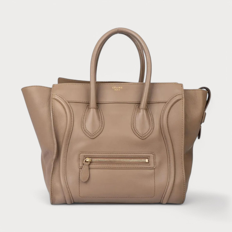 CELINE Luggage ラゲージ レザー ハンドバッグ【ランク:AB】