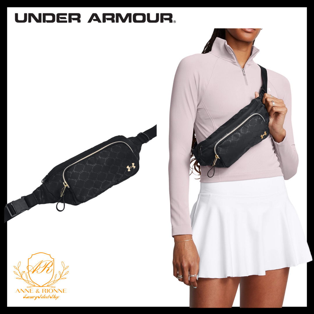 UNDER ARMOUR レディース ナイロンウエストバッグ クロスボディ