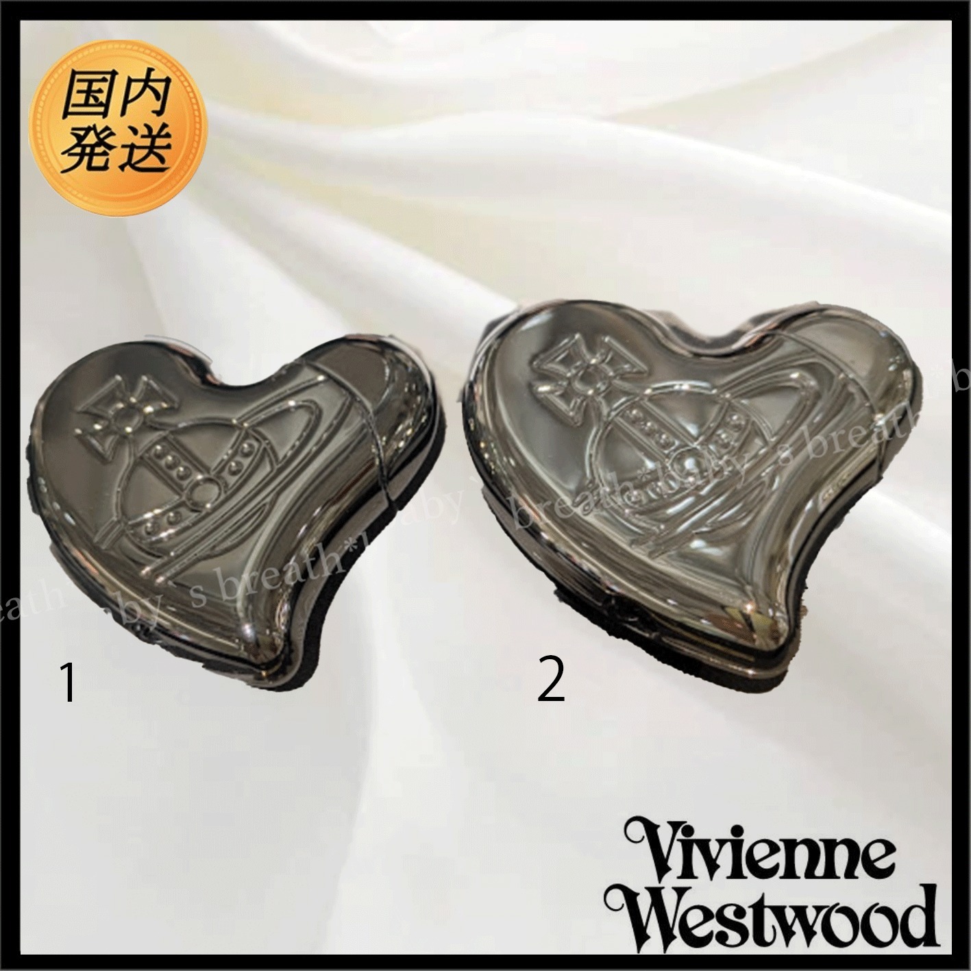 【国内発送★VivienneWestwood】ハートシェイプ ガスライター
