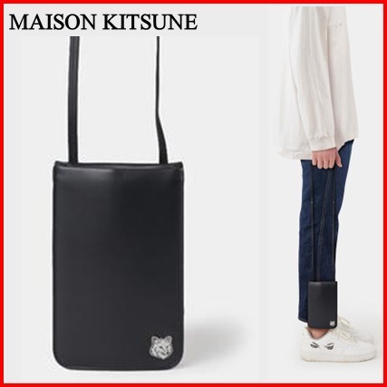 ☆MAISON KITSUNE☆ ヘッド ネックポーチ ショルダーバッグ