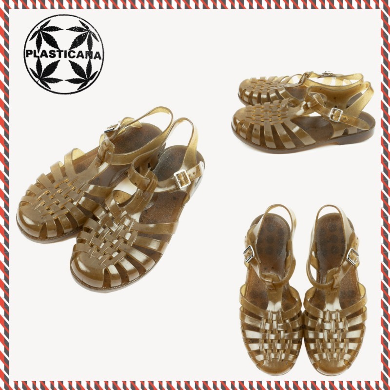 【PLASTICANA】Meduse Sandana Sunchanvre Jelly Sandal